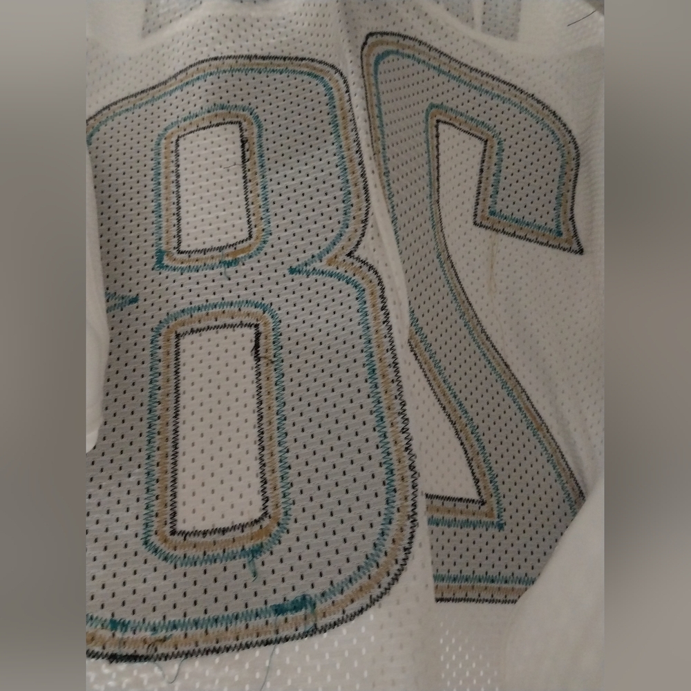 Reebok Authentic Jacksonville Jagaurs Fred Taylor Away Jersey Size 52 - Picture 3 of 10